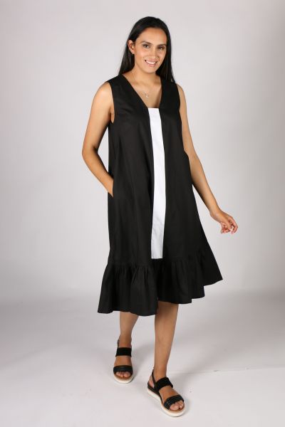Shara Dress By Bagruu In Black