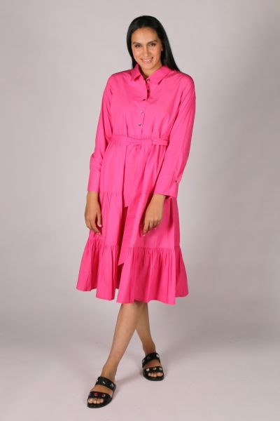 Bagruu Aravali Dress In Hot Pink