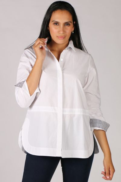 Lania Shirt By Bagruu In White