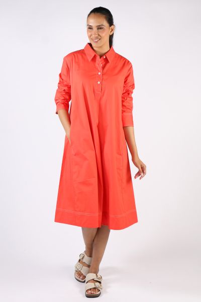 Bagruu Mada Dress In Poppy