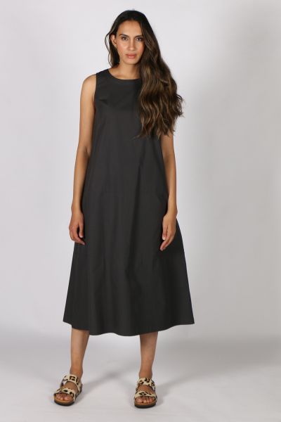 Sierra Dress By Bagruu In Charcoal