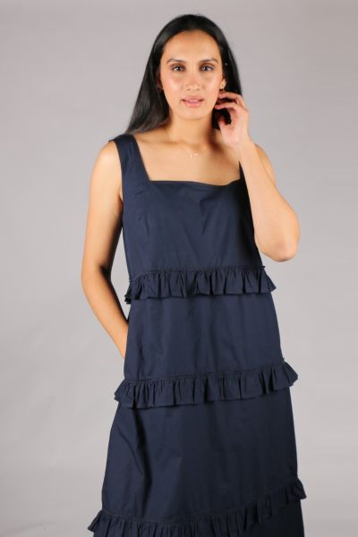 Aria Bagruu Dress In Navy
