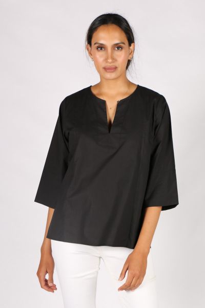 Ellie Top In Black By Bagruu