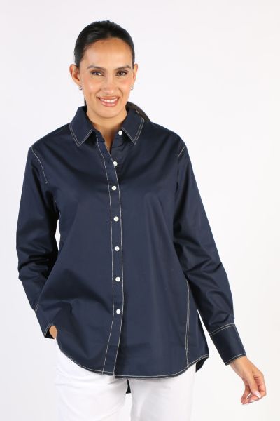 Bagruu Jerry Shirt In Navy
