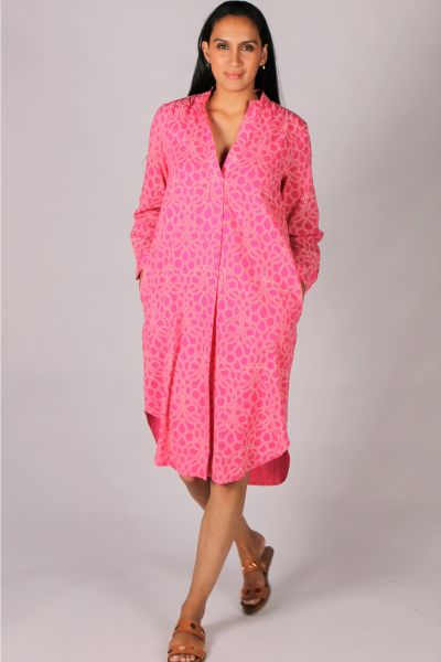 Olive Dress By Bagruu In Geranium Pearl
