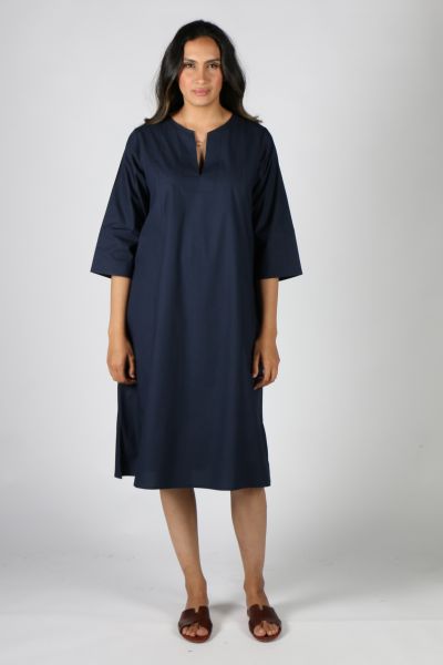 Ellie Dress By Bagruu In Navy