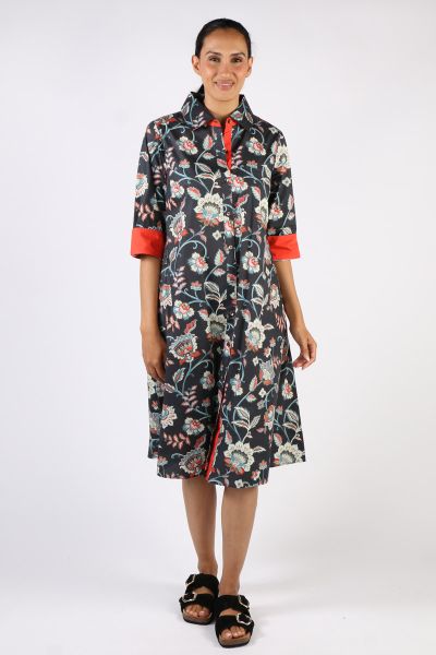 Bagruu Harvey Dress In Floral