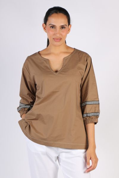 Bagruu Elena Top In Olive