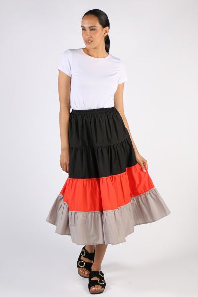 Bagruu Diwali MB Skirt In Black