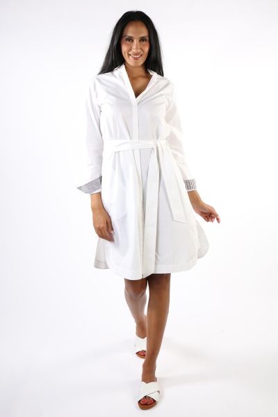 Lania Dress By Bagruu In White