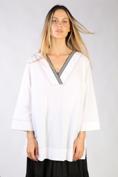 Bagruu Jenna Top In White