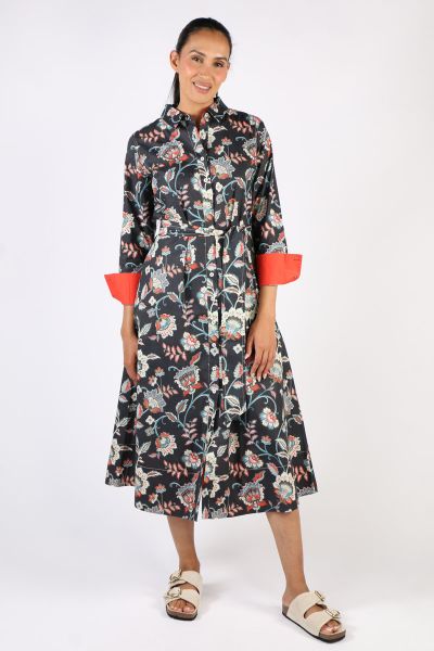 Bagruu Mala Dress In Floral
