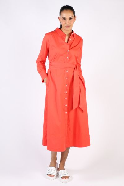Bagruu Mala Dress In Poppy