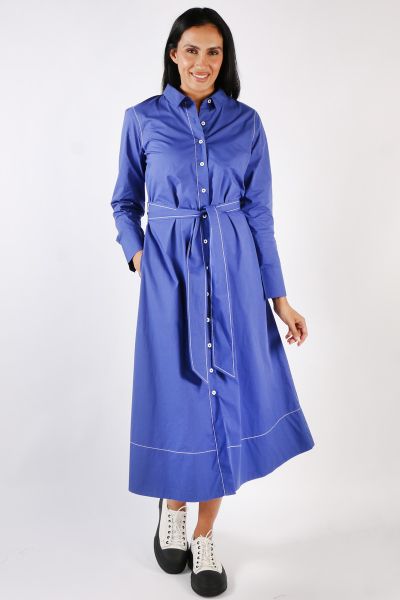 Bagruu Malina Dress In Cobalt