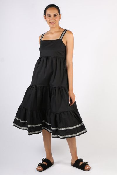 Bagruu Talika Dress In Black