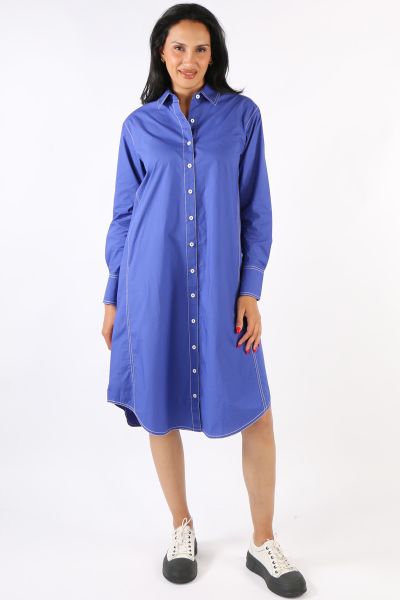 Bagruu Jerry Dress In Cobalt