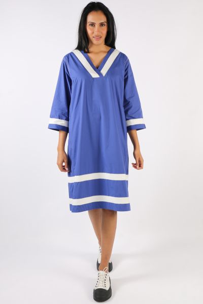 Bagruu Janni Dress In Cobalt
