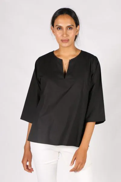 Ellie Top In Black By Bagruu