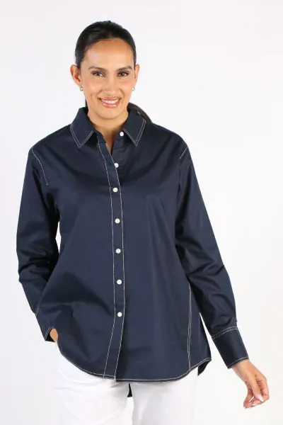 Bagruu Jerry Shirt In Navy