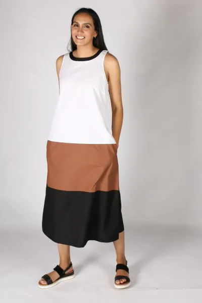 Sierra Dress By Bagruu In Multi