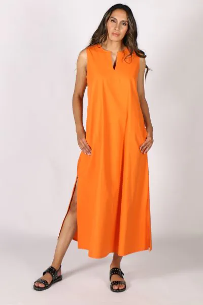 Pumpkin Ekta Maxi Dress By Bagruu