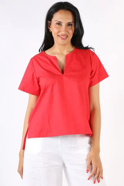 Bagruu Ella Top In Cherry