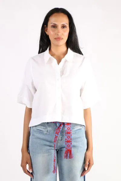 Bagruu Baci Shirt In White