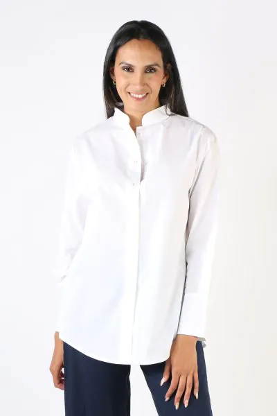 Gujarat Shirt In White By Bagruu