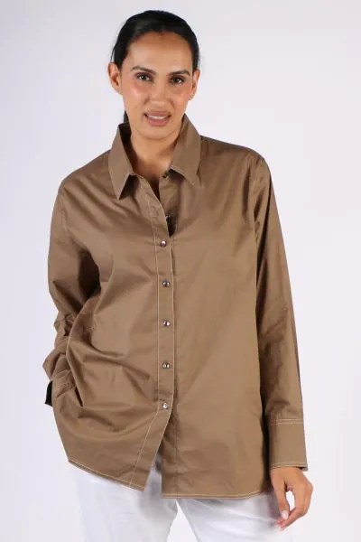 Bagruu Jerry Shirt In Olive