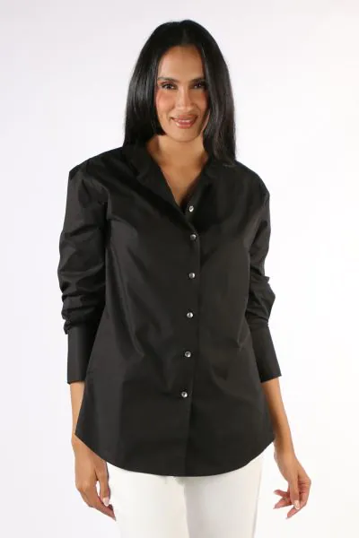 Gujarat Shirt In Black By Bagruu