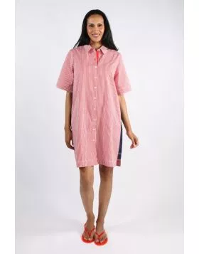 An easy throw on an go is a summer staple dress and Baci gives you just that. In a Washed Crushed Cotton, this dress is perfect to put on after a swim, layer with a tee or on its own. With its Crew neck, this Sleeveless Tiered Tank Dress makes you swing i
